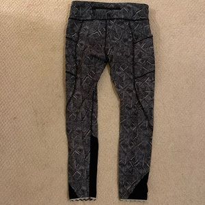 Lululemon Athletic Mid Rise Ankle Leggings
